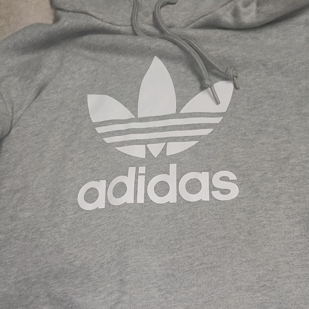 Gray Adidas hoodie